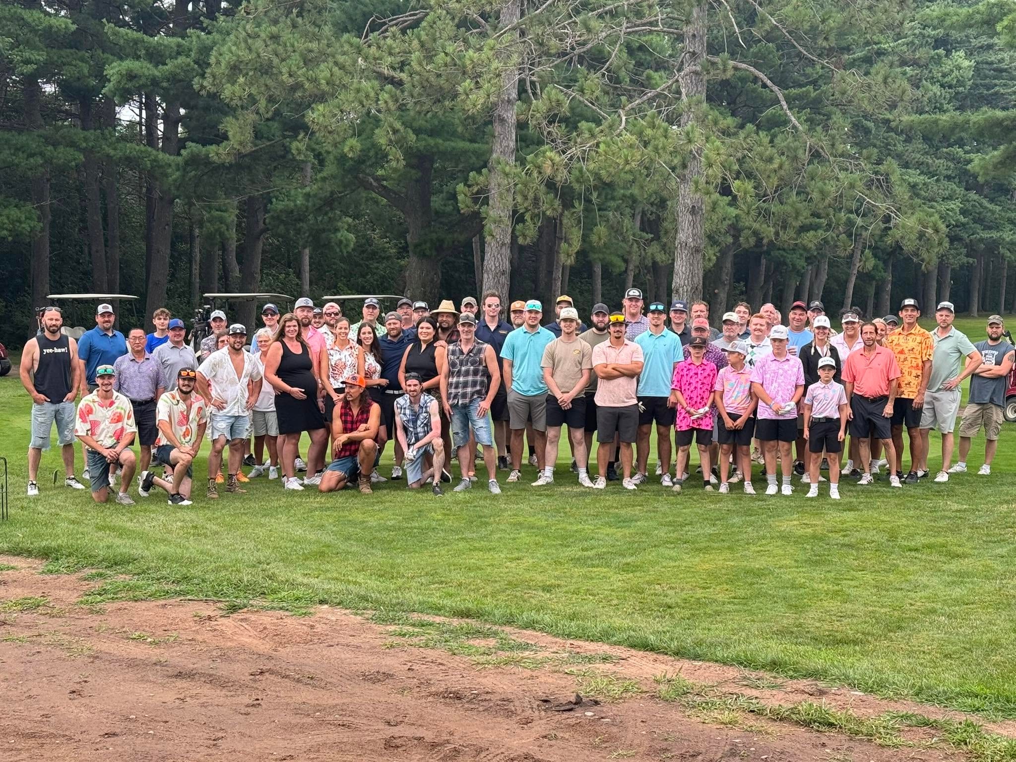 Blizzard Hockey Tournament at Frederic Golf Course